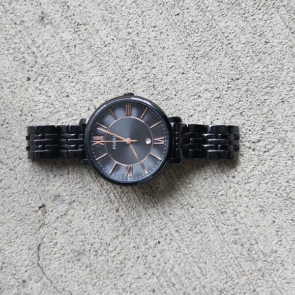 Fossil Accessories - FOSSIL black Jacqueline watch